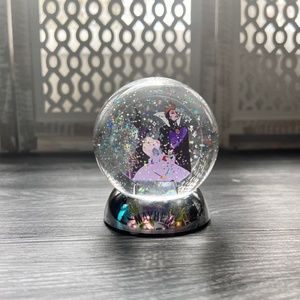 Disney Villain Light Up Glitter Snow Globe